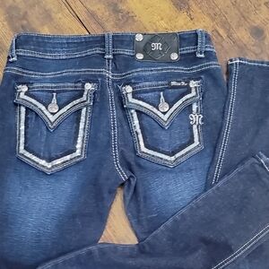 Miss Me Women's Dark Indigo Skinny Jeans